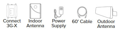 Kit WeBoost Connect 3G-X