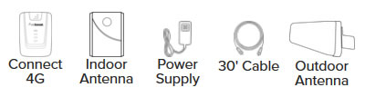 Kit WeBoost Connect 4G